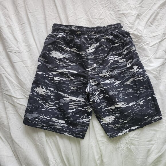 WONDER NATION Gray Camouflage Print Trunk Style Bathing Suit Boys Size L (10-12) - Picture 4 of 4
